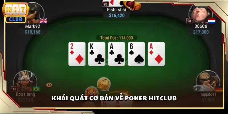 Khái quát cơ bản về Poker Hitclub