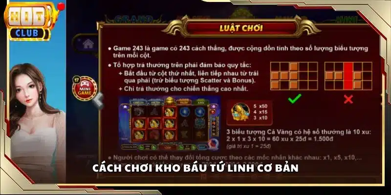 Cách chơi Kho Báu Tứ Linh cơ bản